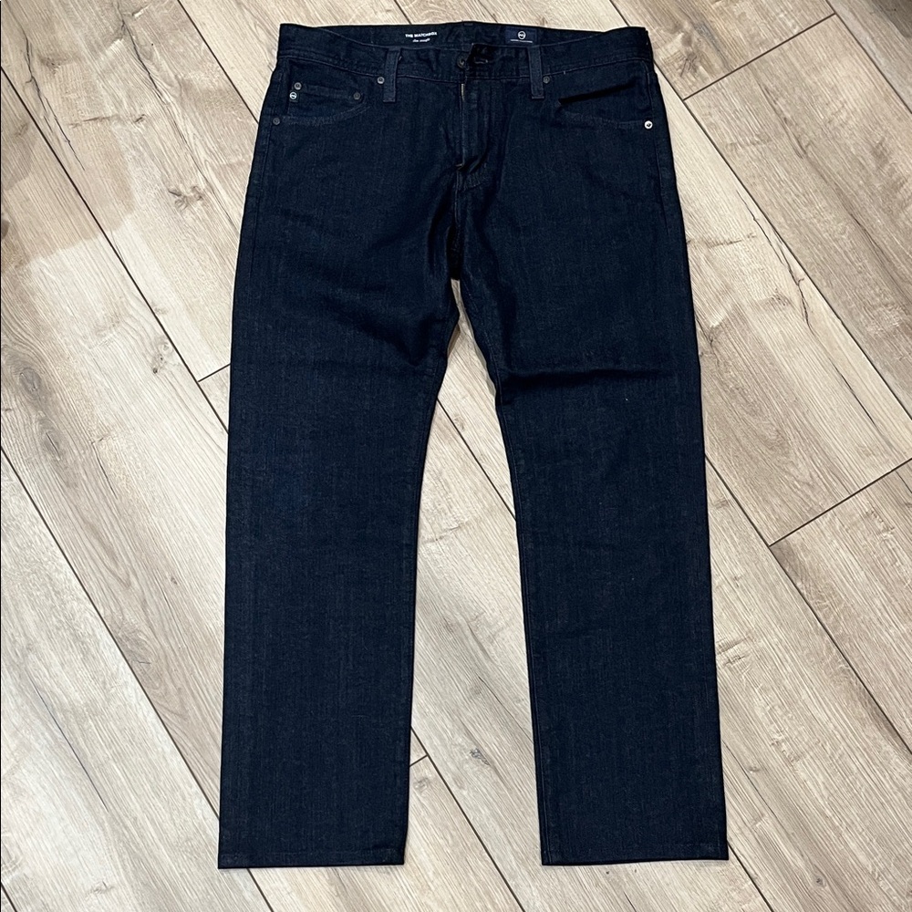 AG Adriano Goldschmied ‘The Matchbox’ Men's Deep Indigo Jeans